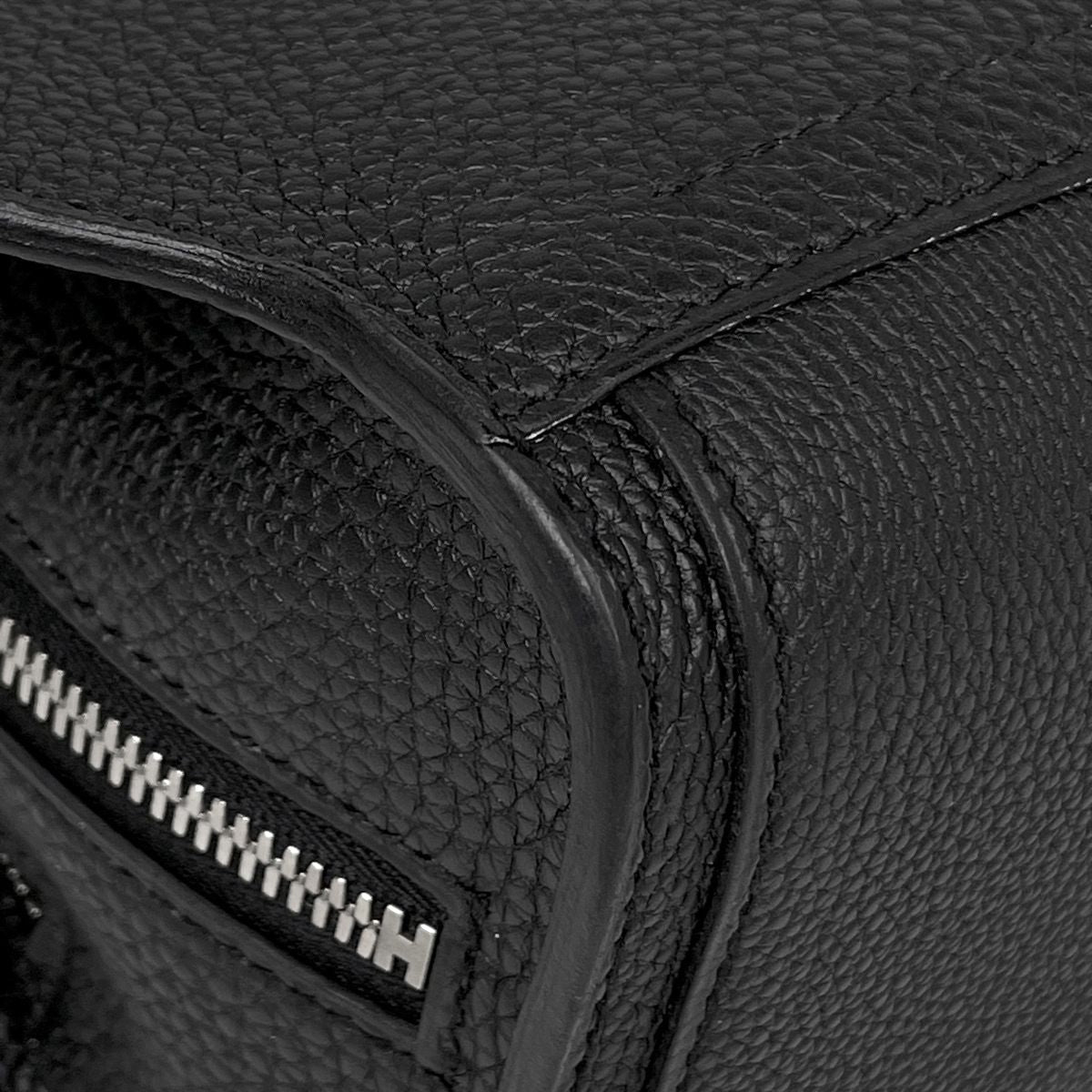 Hermes City 27 Backpack Togo Black — view 7