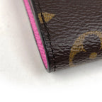 Louis Vuitton Portefeuille Lisa Bifold Wallet Monogram Brown Rose Lolipop — view 3