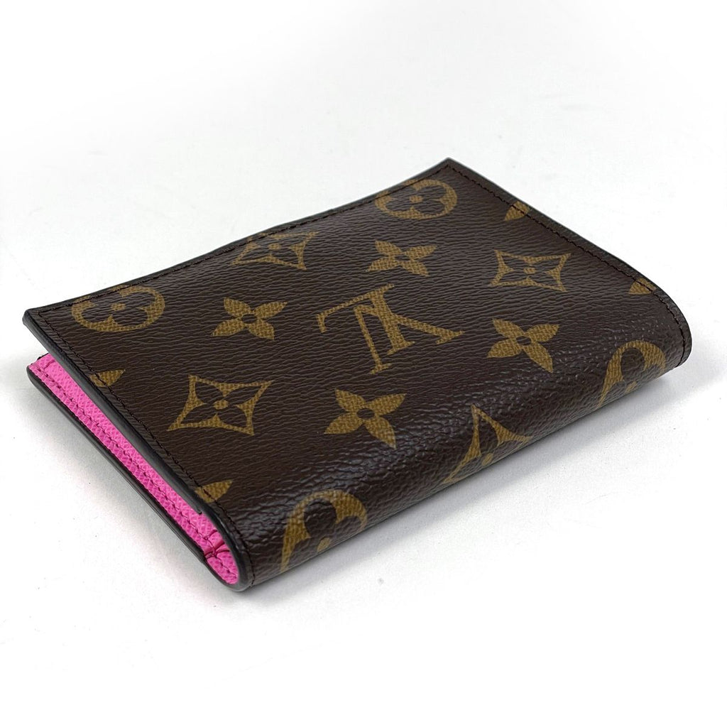 Louis Vuitton Portefeuille Lisa Bifold Wallet Monogram Brown Rose Lolipop — view 2