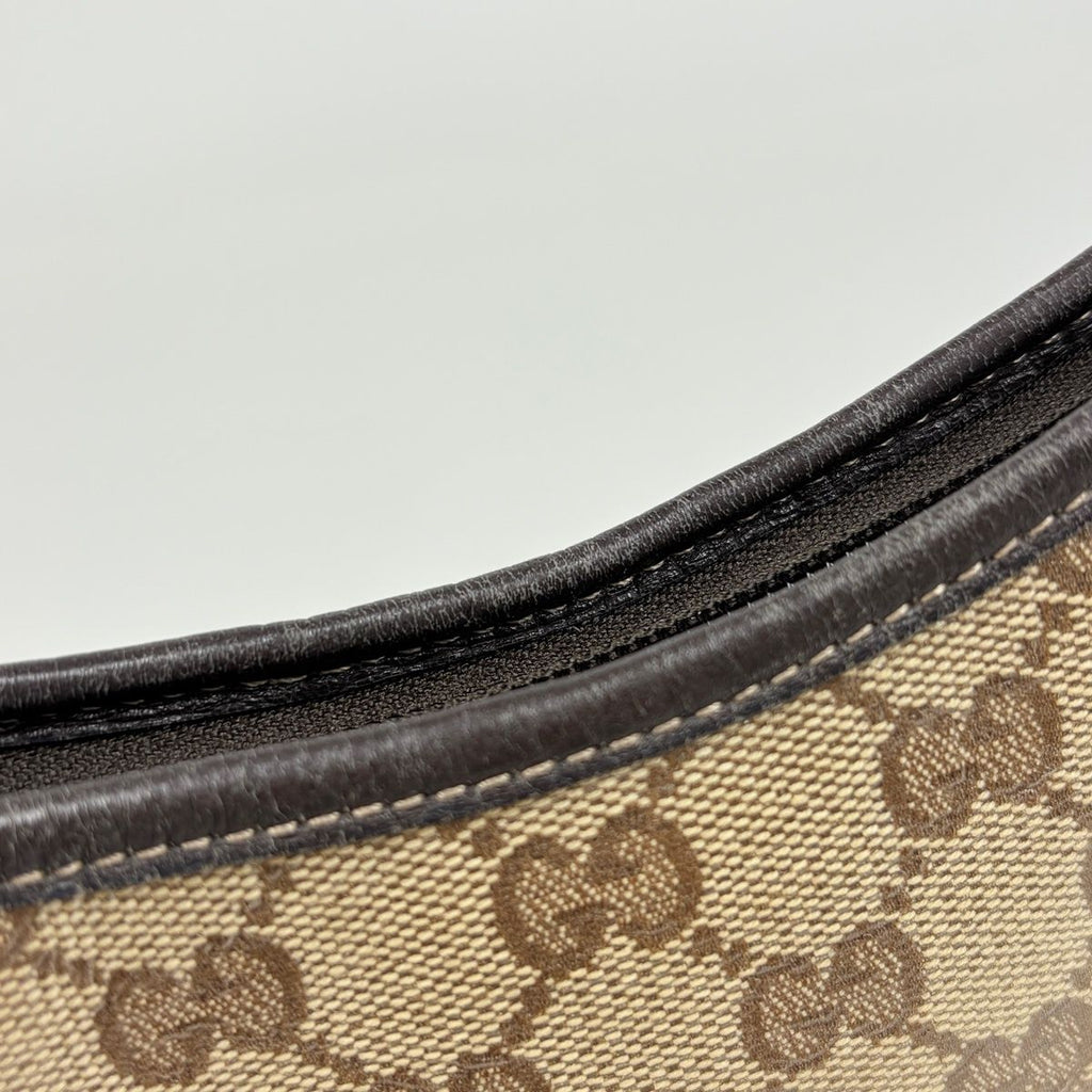 Gucci GG Crystal Shoulder Bag Brown — view 6