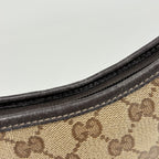 Gucci GG Crystal Shoulder Bag Brown — view 6