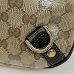 Gucci GG Crystal Shoulder Bag Brown — view 4