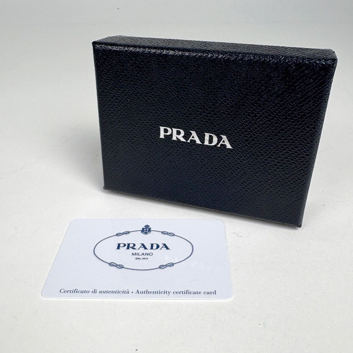 Prada Logo 6 Row Key Case Saffiano Leather Pink Key Holder — view 9