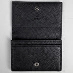 Gucci Logo Card Case Leather Black — view 5