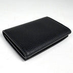 Gucci Logo Card Case Leather Black — view 2
