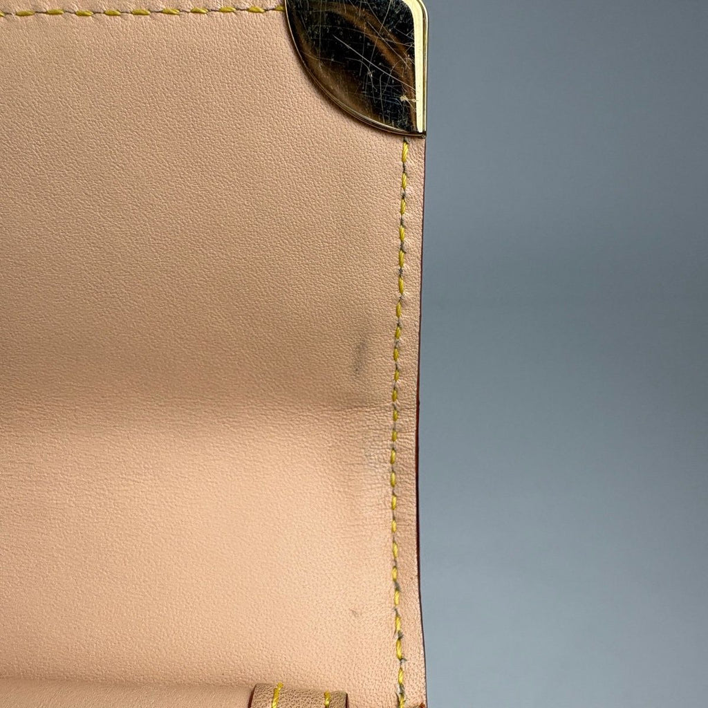 Louis Vuitton Porte Tresor International Wallet Monogram Multicolor Blanc — view 5