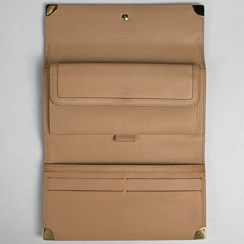 Louis Vuitton Porte Tresor International Wallet Monogram Multicolor Blanc — view 8