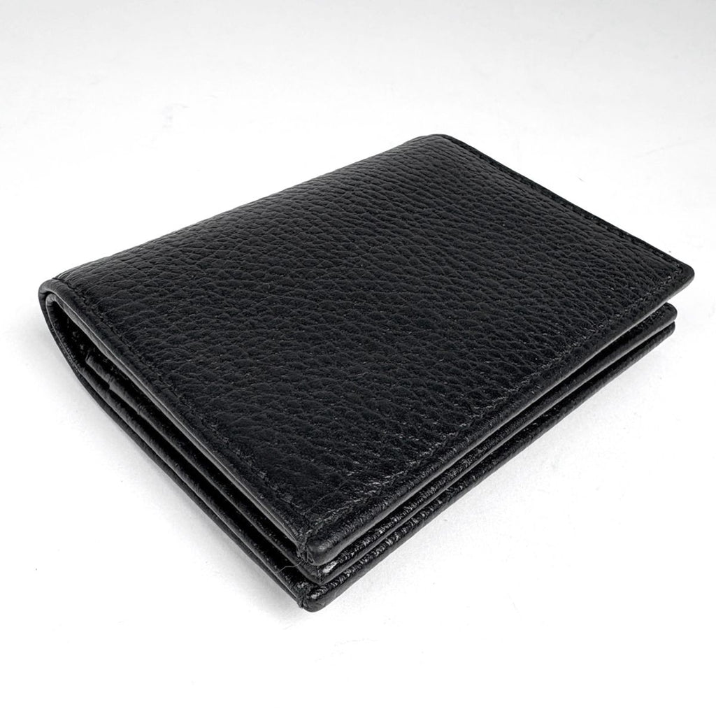 Gucci GG Marmont Mini Wallet Double Bifold Leather Black — view 2