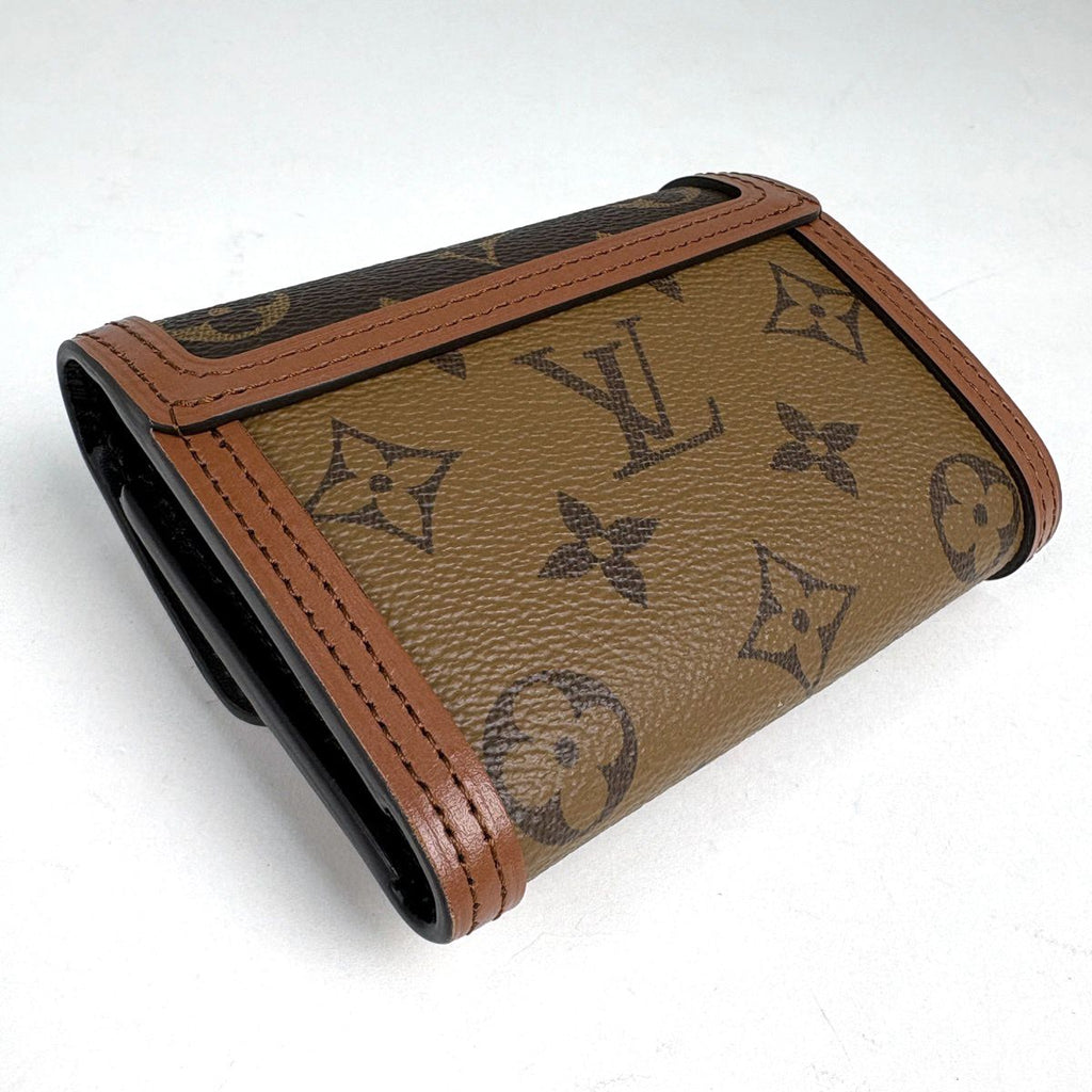 Louis Vuitton Portefeuille Dauphine Compact Trifold Wallet Monogram Reverse — view 2