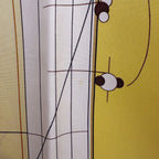 Hermes Carre 90 la Musique Des Spheres Music of the Scarf Silk Yellow Multicolor — view 5