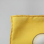 Hermes Carre 90 la Musique Des Spheres Music of the Scarf Silk Yellow Multicolor — view 3