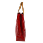 Louis Vuitton Shoulder Bag Reed MM Monogram Vernis Canvas Rouge Red — view 3