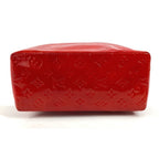 Louis Vuitton Shoulder Bag Reed MM Monogram Vernis Canvas Rouge Red — view 5
