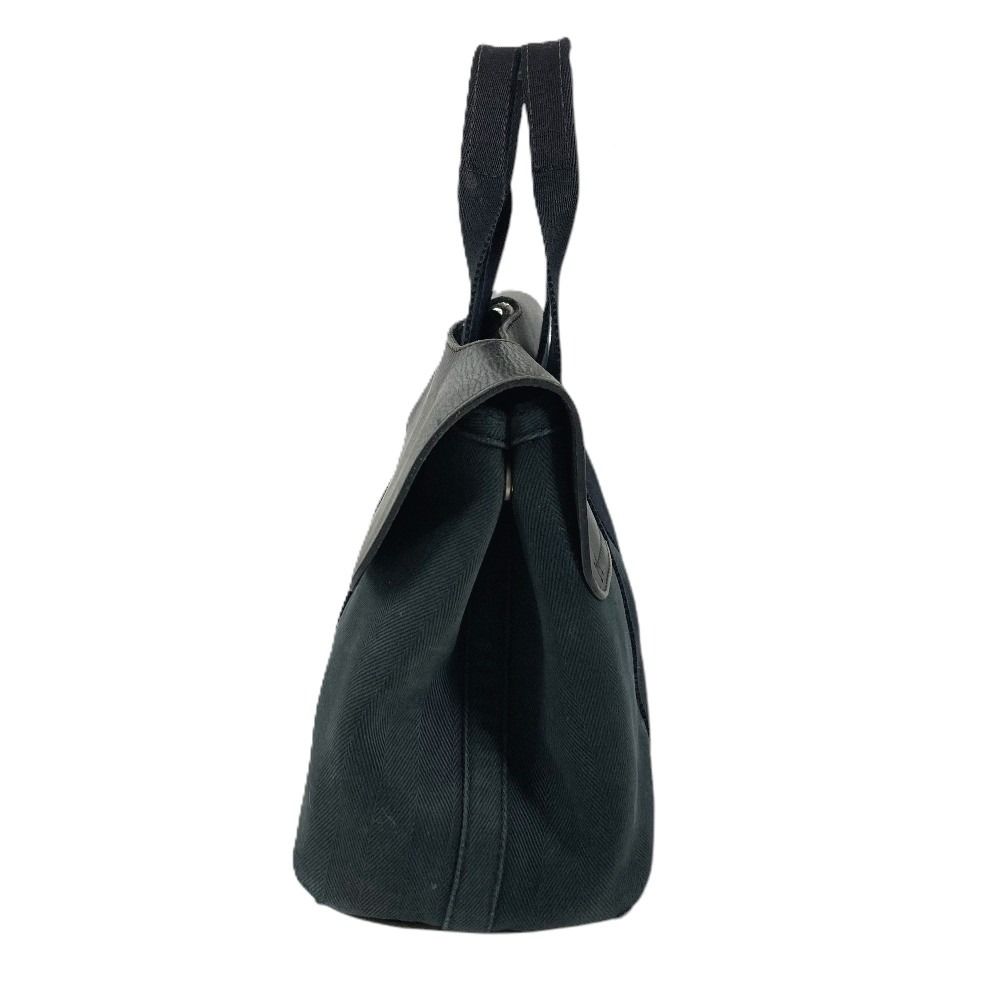 Hermes Handbag Valparaiso PM Cotton Black — view 4
