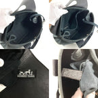 Hermes Handbag Valparaiso PM Cotton Black — view 8