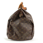 Louis Vuitton Boston Bag Keepall 55 Debeso Monogram Canvas Brown — view 3
