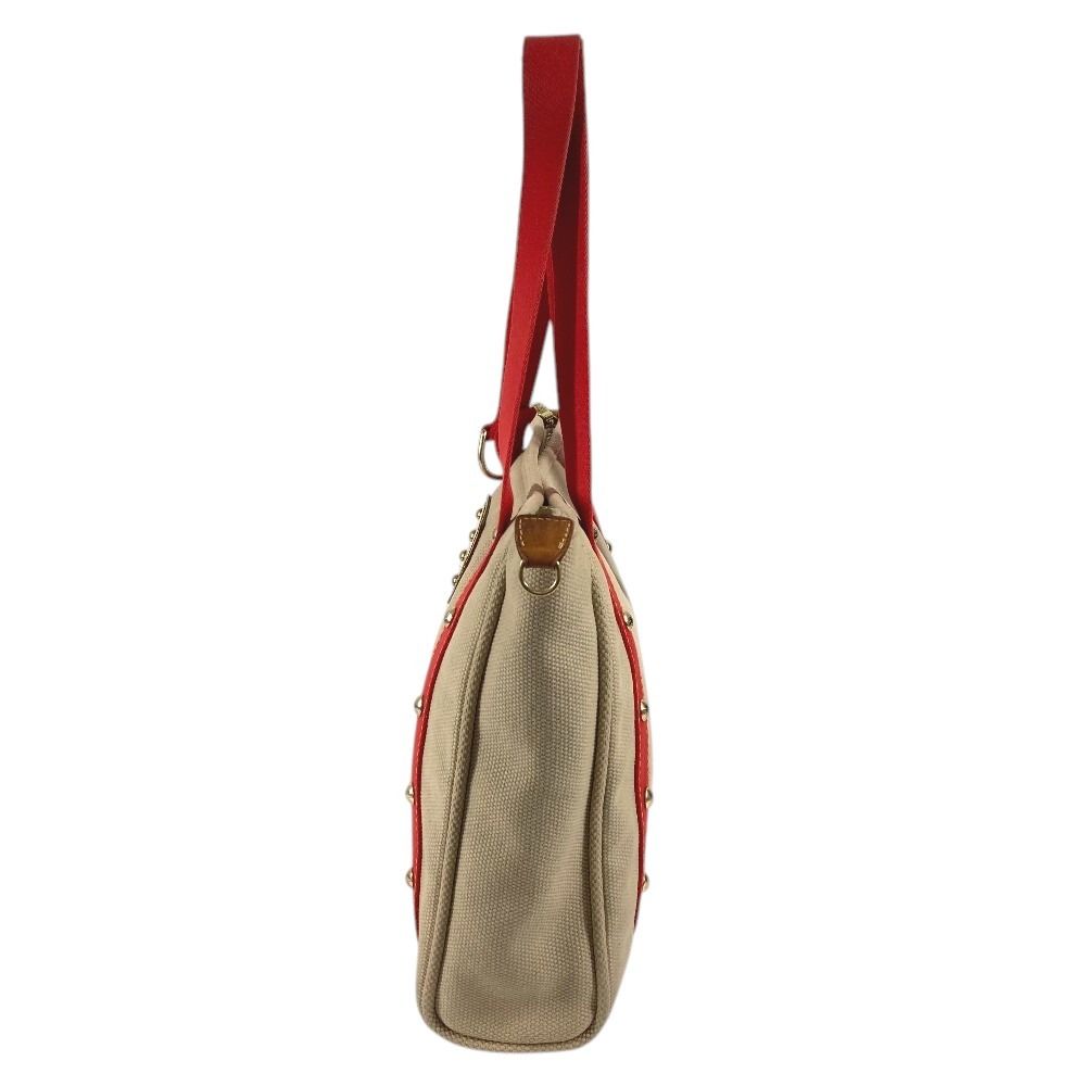 Louis Vuitton Shoulder Bag Cabas MM Canvas Beige — view 3
