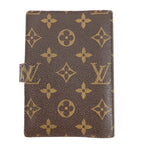 Louis Vuitton Notebook Cover Agenda PM Monogram Canvas Brown — view 2
