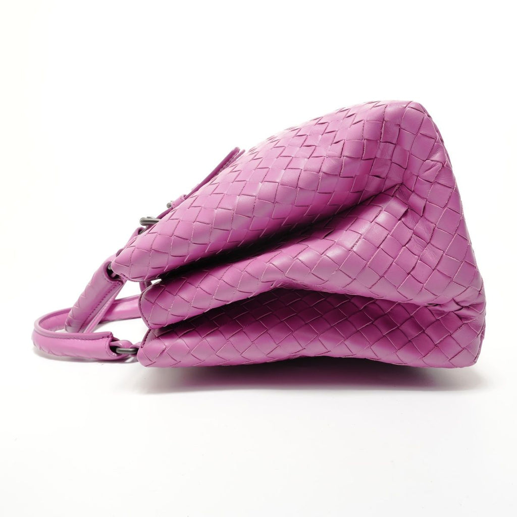Bottega Veneta Handbag Intrecciato Rome 2-Way Leather — view 3