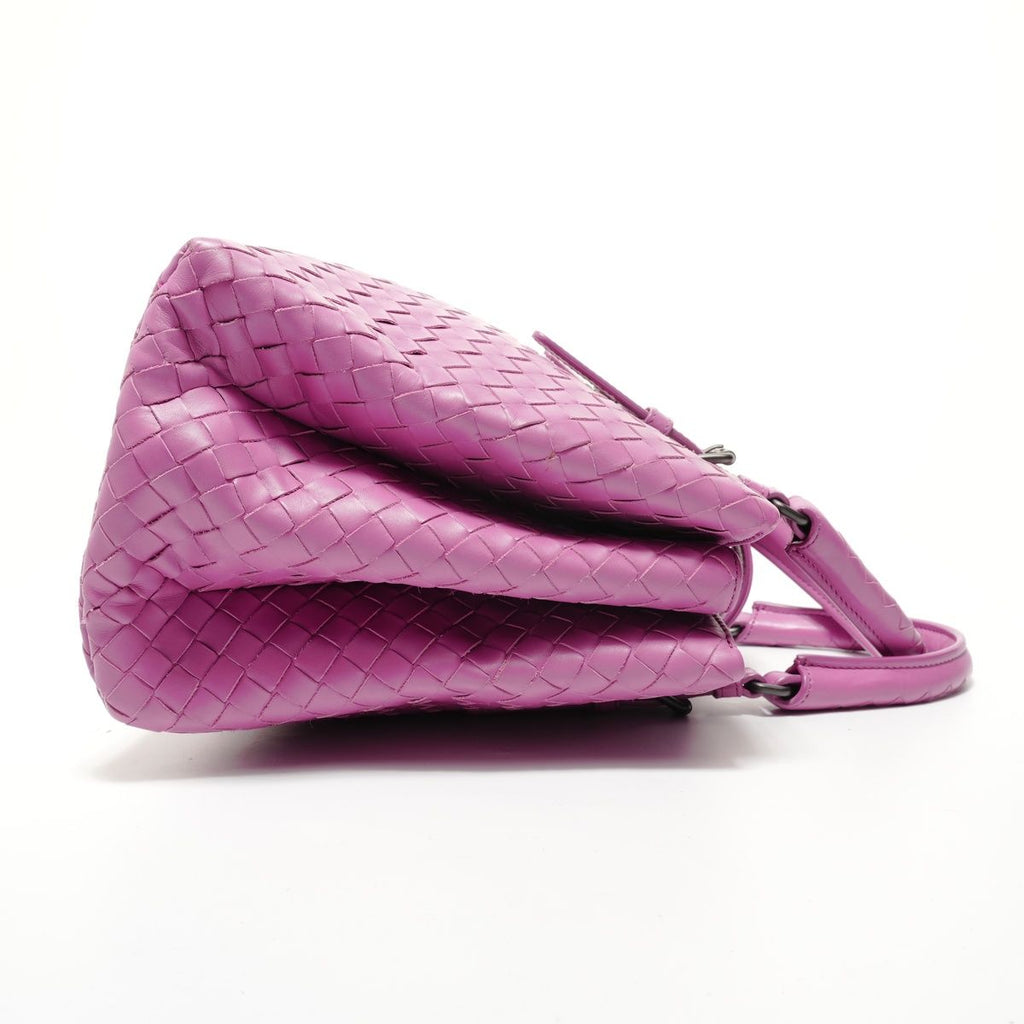 Bottega Veneta Handbag Intrecciato Rome 2-Way Leather — view 4