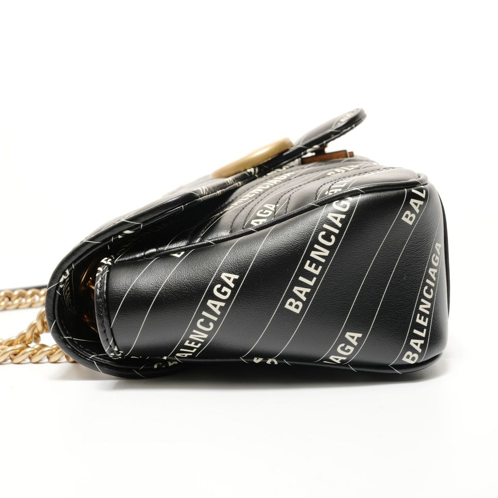 Gucci Shoulder Bag the Hacker GG Marmont Chain — view 3