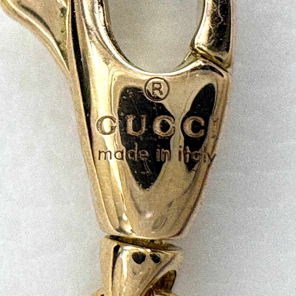 Gucci Link to Love Necklace YG Yellow Gold Pendant — view 6