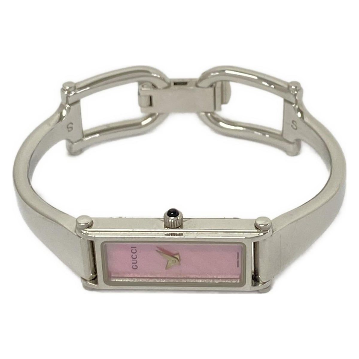 Gucci Watch Shell Dial Pink — view 2