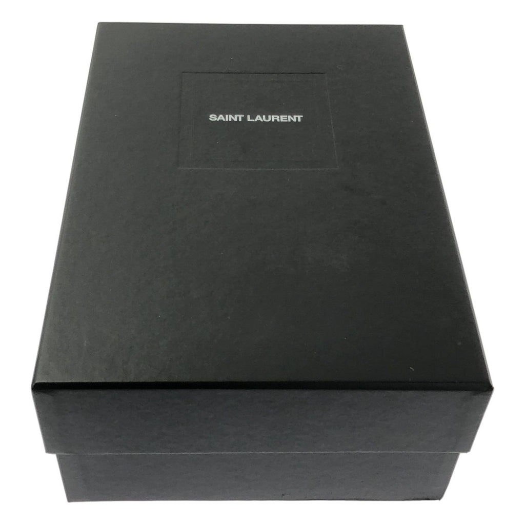 Saint Laurent Patent Leather Lace Up Shoes 40 Black — view 7
