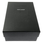 Saint Laurent Patent Leather Lace Up Shoes 40 Black — view 7