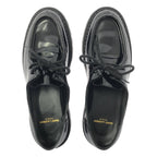Saint Laurent Patent Leather Lace Up Shoes 40 Black — view 4