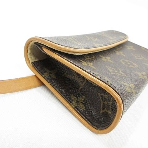 Louis Vuitton Monogram Pochette Florentine Brown Handbag — view 6