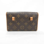 Louis Vuitton Monogram Pochette Florentine Brown Handbag — view 2