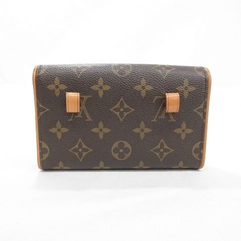 Louis Vuitton Monogram Pochette Florentine Brown Handbag — view 2