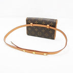 Louis Vuitton Monogram Pochette Florentine Brown Handbag — view 4