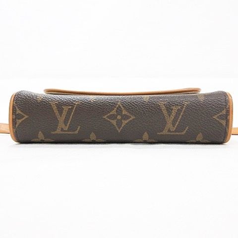 Louis Vuitton Monogram Pochette Florentine Brown Handbag — view 5