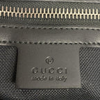 Gucci Tote GG Plus Supreme Dark Gray Black Multi Taiga Print Leather — view 9