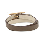 Hermes Behapi Double Tour Etoupe Nata Gold Swift T2 Bracelet — view 3