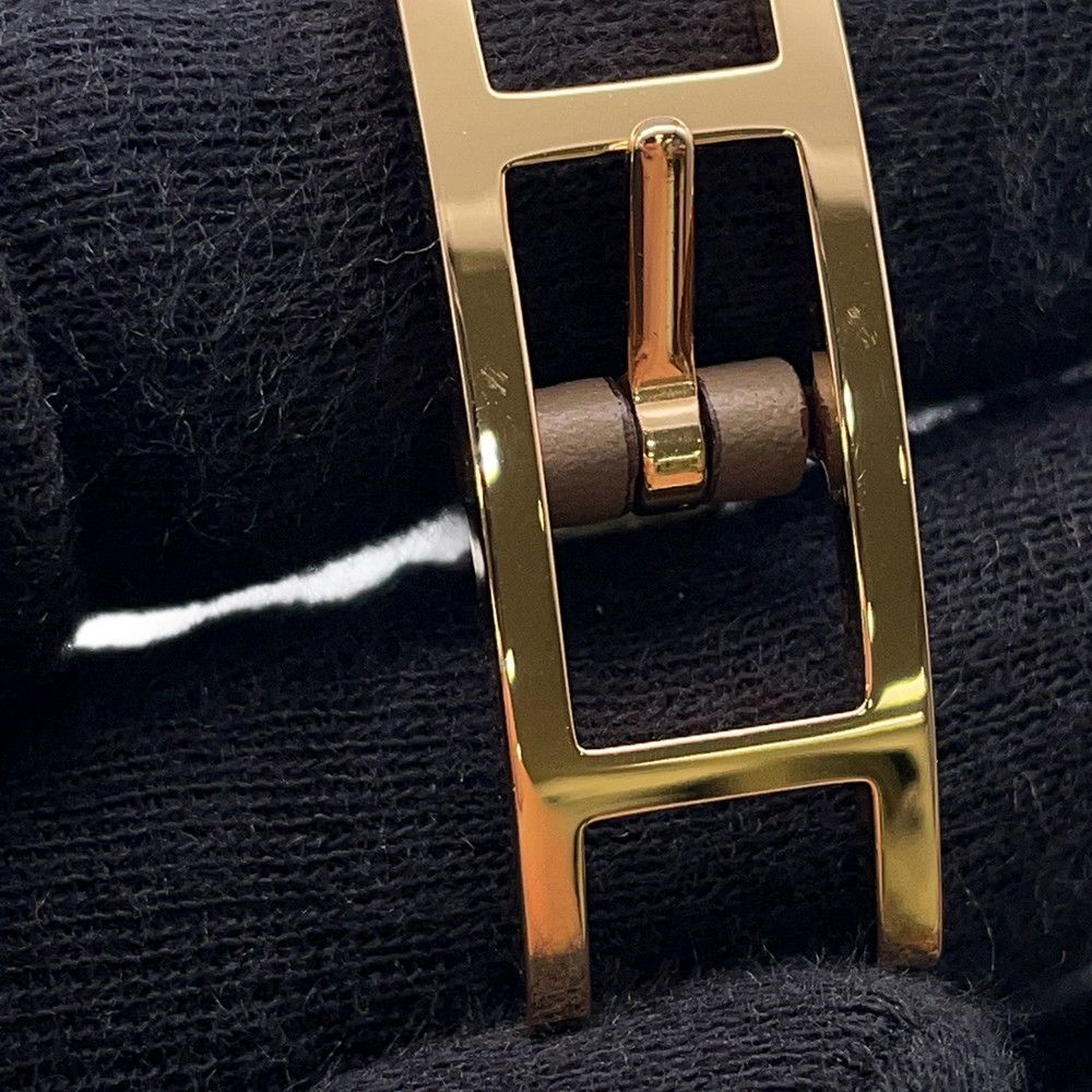 Hermes Behapi Double Tour Etoupe Nata Gold Swift T2 Bracelet — view 7