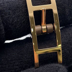 Hermes Behapi Double Tour Etoupe Nata Gold Swift T2 Bracelet — view 7