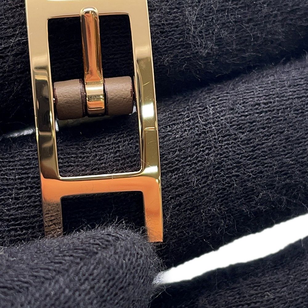Hermes Behapi Double Tour Etoupe Nata Gold Swift T2 Bracelet — view 6