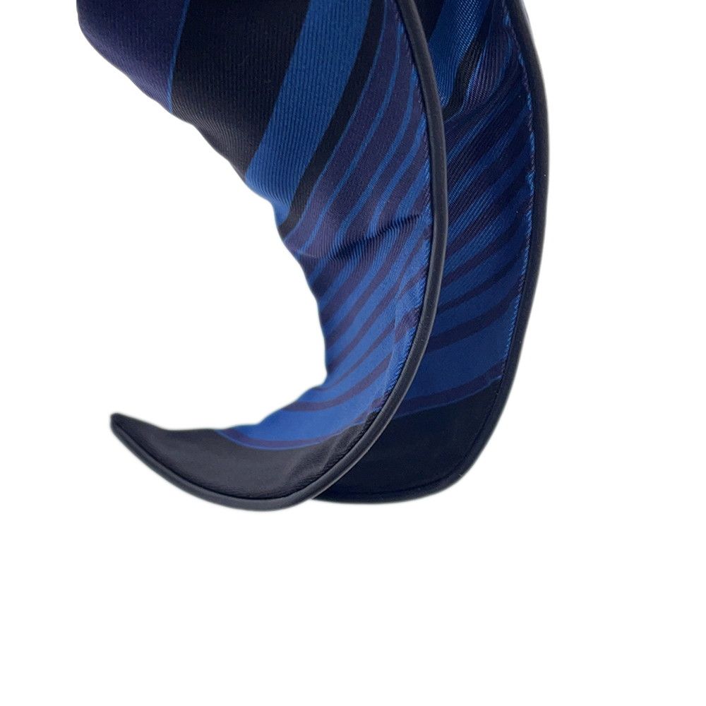 Hermes Scarf Twill Ex Libris Silk Leather — view 6