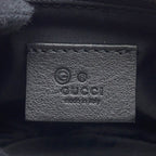 Gucci Key Case Micro Guccissima Leather Coin Black — view 7