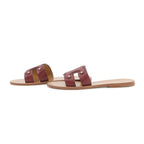 Celine Sandals Triomphe Leather 38 Shoes — view 2