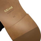 Celine Sandals Triomphe Leather 38 Shoes — view 6