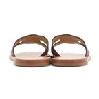 Celine Sandals Triomphe Leather 38 Shoes — view 3