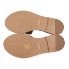 Celine Sandals Triomphe Leather 38 Shoes — view 4