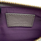 Gucci Key Case Script Zip Leather Coin — view 8