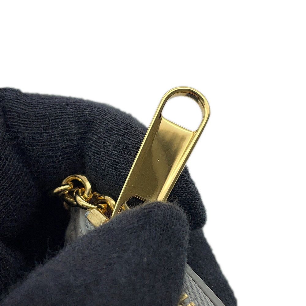 Gucci Key Case Script Zip Leather Coin — view 5