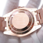 Rolex Gmt Master 2 Date 18k Pink Gold Everose Watch Black Dial — view 7