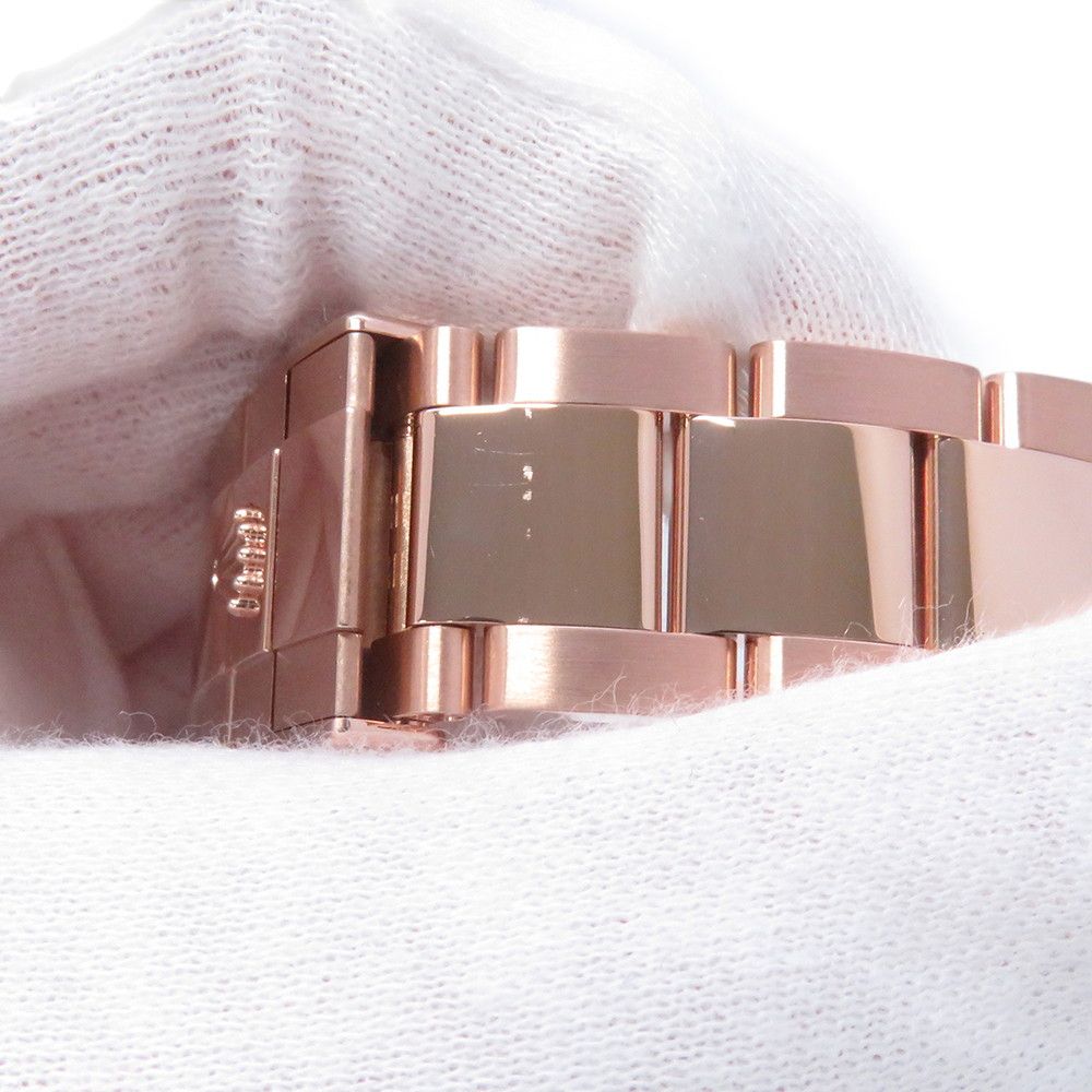 Rolex Gmt Master 2 Date 18k Pink Gold Everose Watch Black Dial — view 9